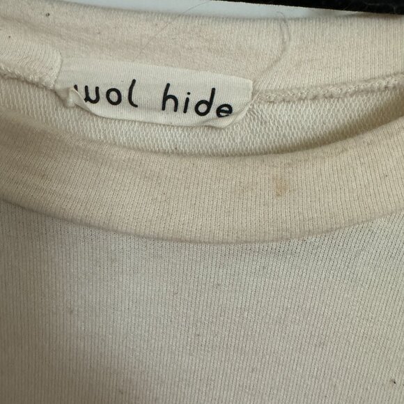 Wol Hide Easy Summer Sweatshirt Natural - Picture 2 of 9